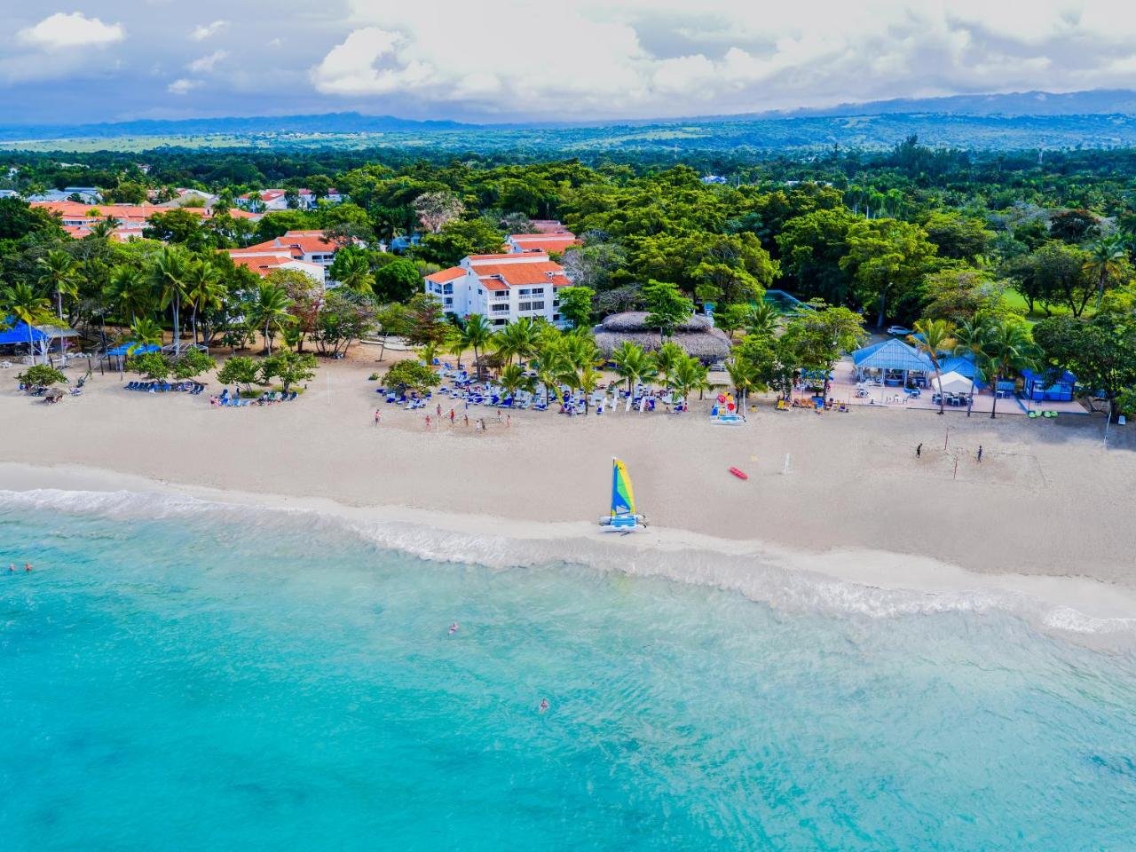 Puerto Plata, Dominican Republic beach area for vacation