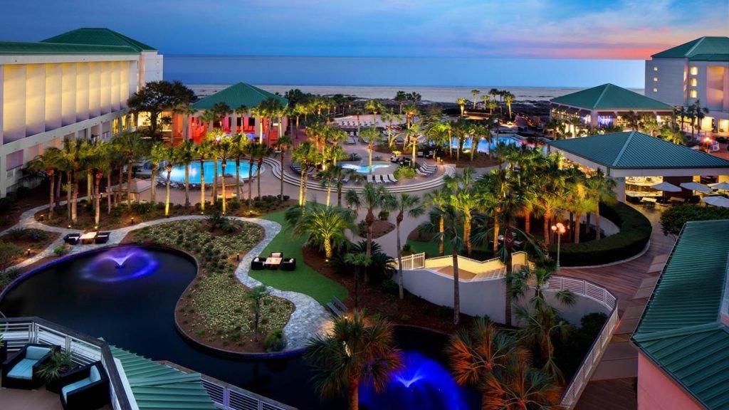 Hilton Head hotel for vacation trip