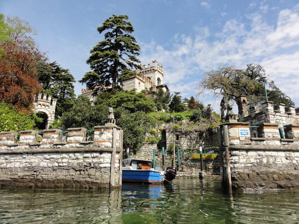 The Island of Loreto view from boat