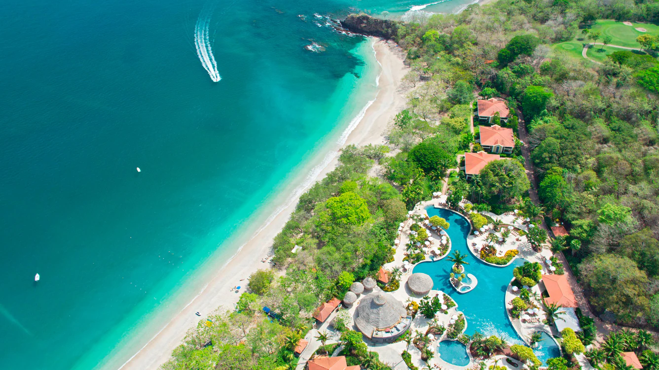 Aerial view of Guanacaste, Costa Rica